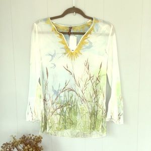 MUSHKA by Sienna Rose sparrow blouse!